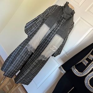 SPIEGEL GRAY AND BLACK COAT